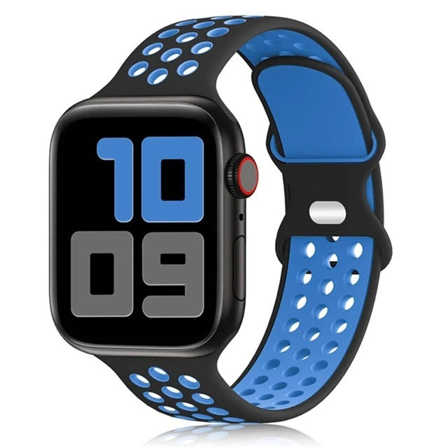 Sports Silicone Two-tone Replace Wristband