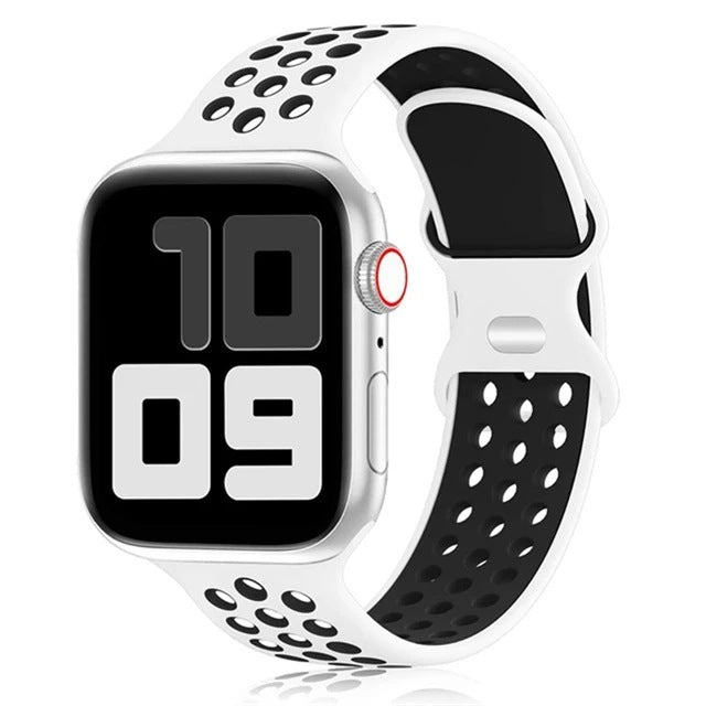 Sports Silicone Two-tone Replace Wristband
