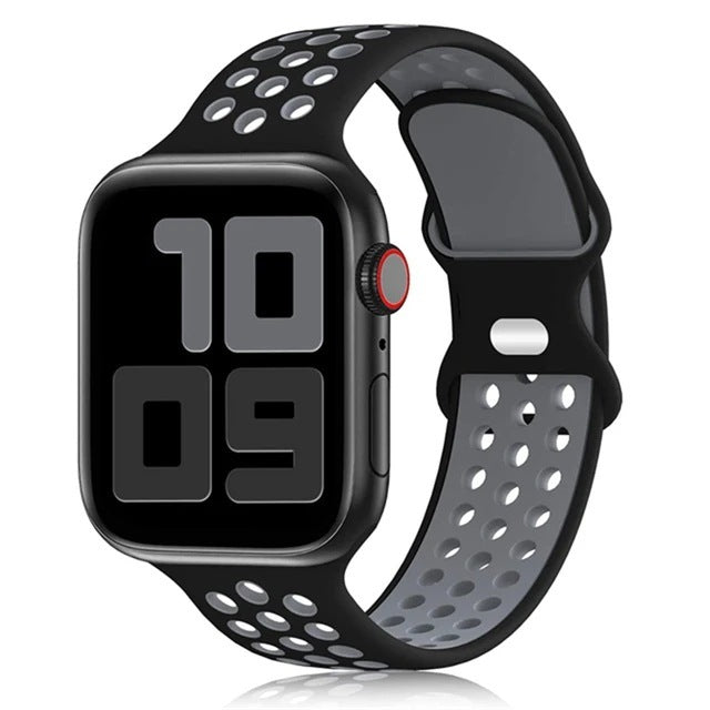 Sports Silicone Two-tone Replace Wristband
