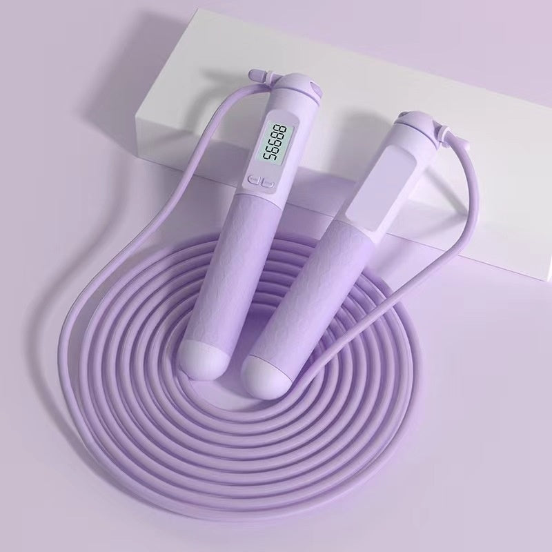 Fitness Fat Reduction Dedicated Count Rope Skipping With Bearings