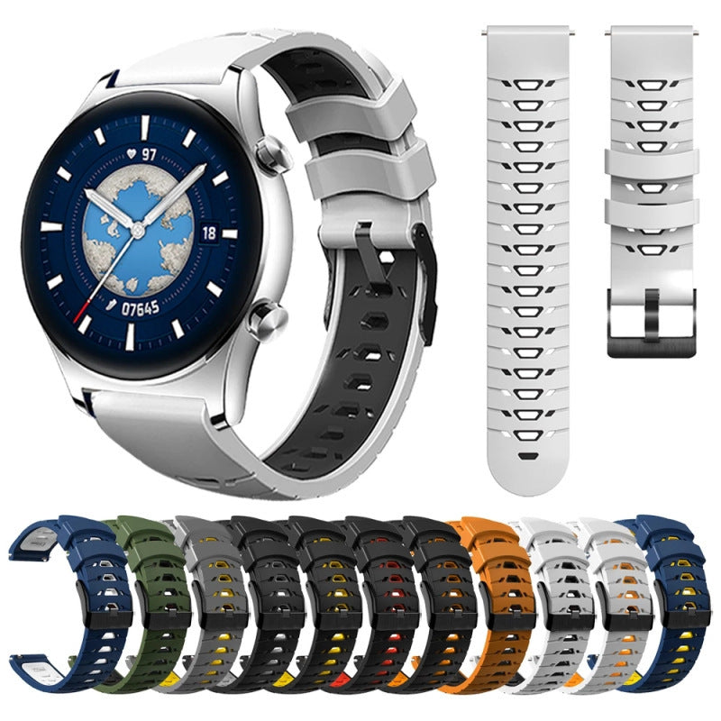 22mm Silicone Strap Sports Replace Wristband