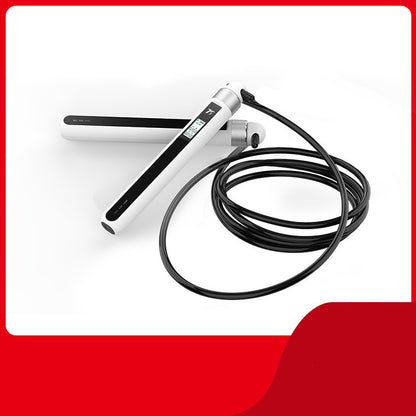 Dual-bearing intelligent skipping rope