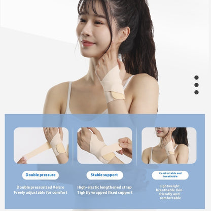 Japanese Wristband Sports Compression Wristband Thin Sprained Tendon Sheath