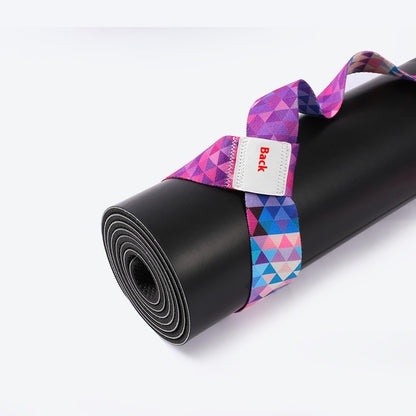 Printed Yoga Mat Strap Nylon Colorful Ratchet Tie Down