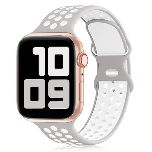 Sports Silicone Two-tone Replace Wristband