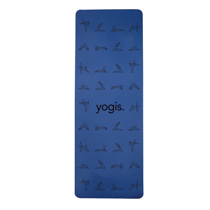 Yoga Mat Posture Line Non-slip Custom Fitness Mat For Beginners Plank Support